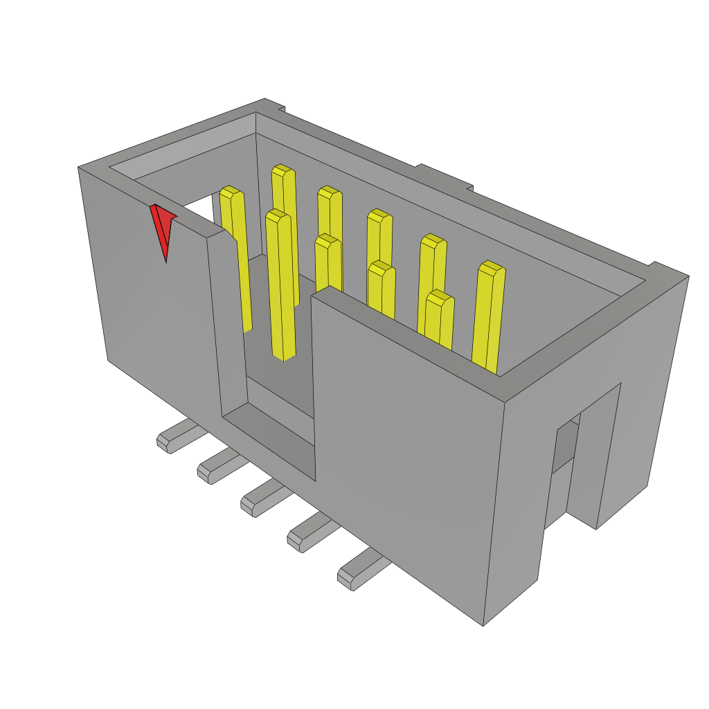 All Parts Connectors Headers HTST-105-01-LM-DV-A by Samtec