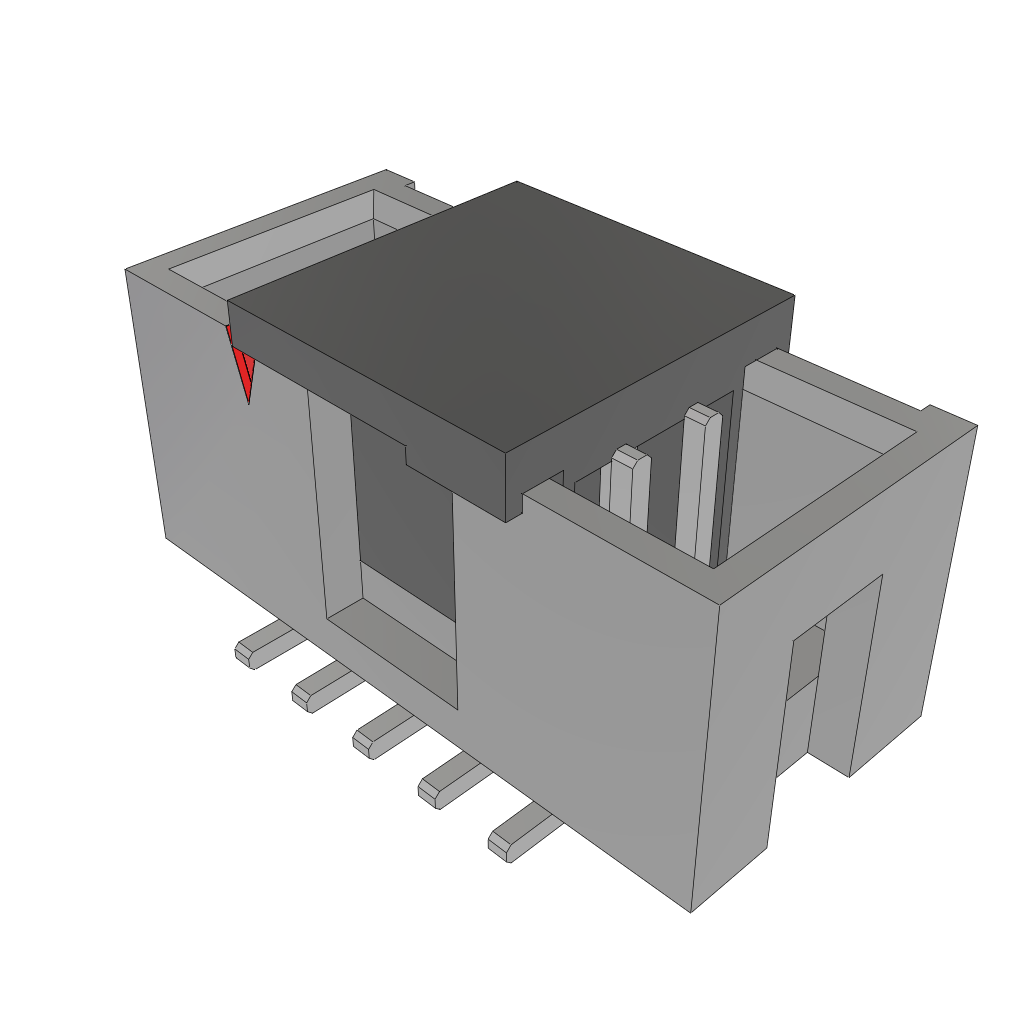 All Parts Power Products Batteries and Accessories Accessories Battery Housings-Cradles HTST-105-01-T-DV-A-P by Samtec