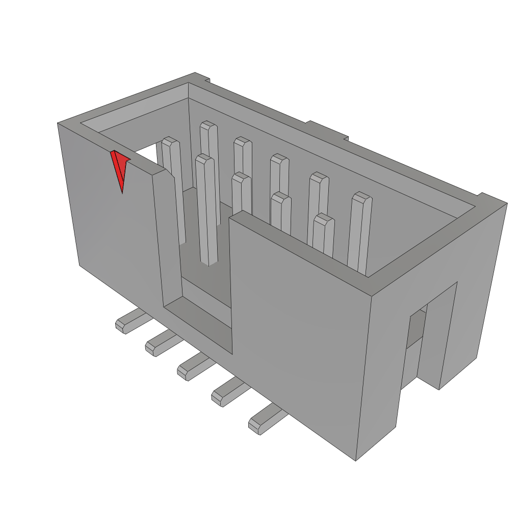 All Parts Power Products Batteries and Accessories Accessories Battery Housings-Cradles HTST-105-01-T-DV-A by Samtec