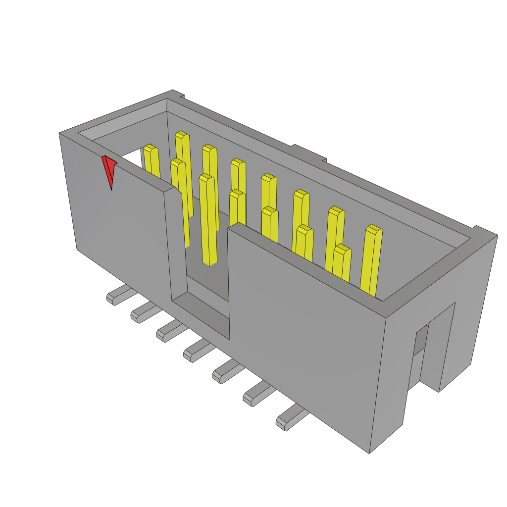 All Parts Power Products Batteries and Accessories Accessories Battery Housings-Cradles HTST-107-01-SM-DV by Samtec