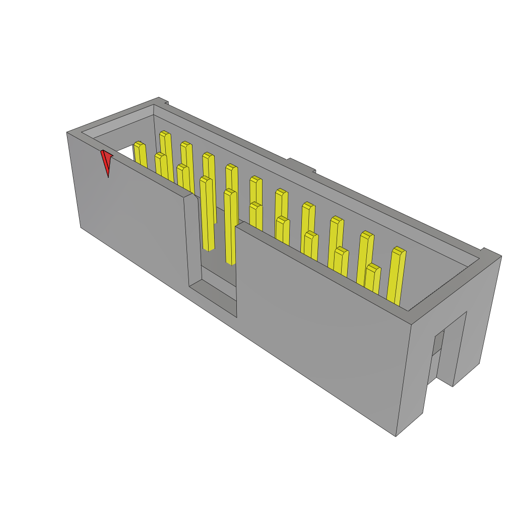 All Parts Power Products Batteries and Accessories Accessories Battery Housings-Cradles HTST-110-01-H-D by Samtec