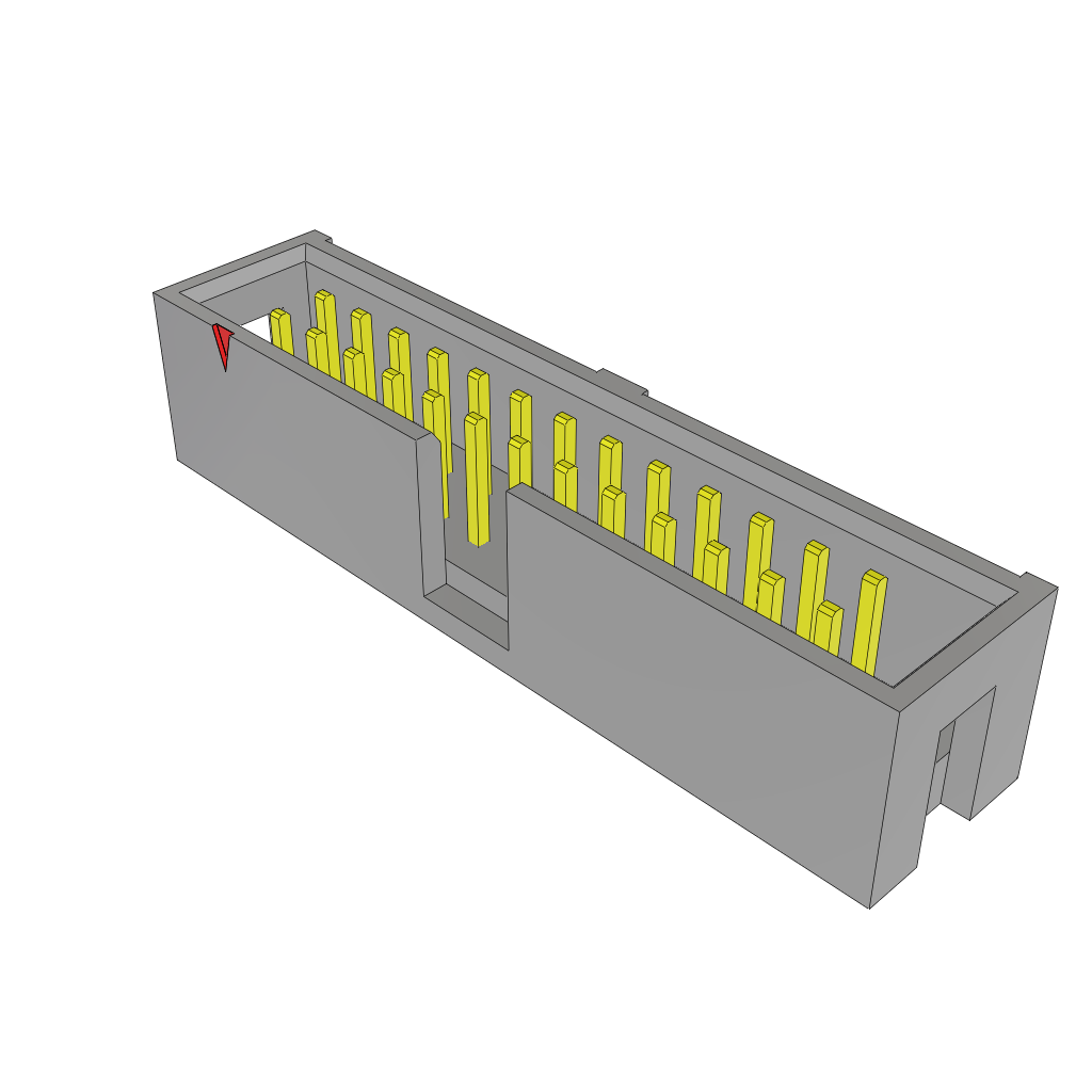 All Parts Power Products Batteries and Accessories Accessories Battery Housings-Cradles HTST-113-01-G-D by Samtec
