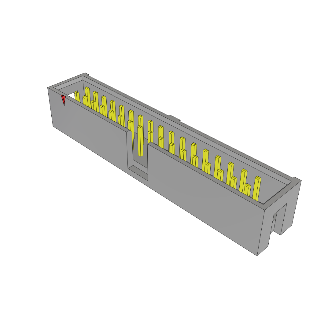All Parts Power Products Batteries and Accessories Accessories Battery Housings-Cradles HTST-117-01-G-D by Samtec