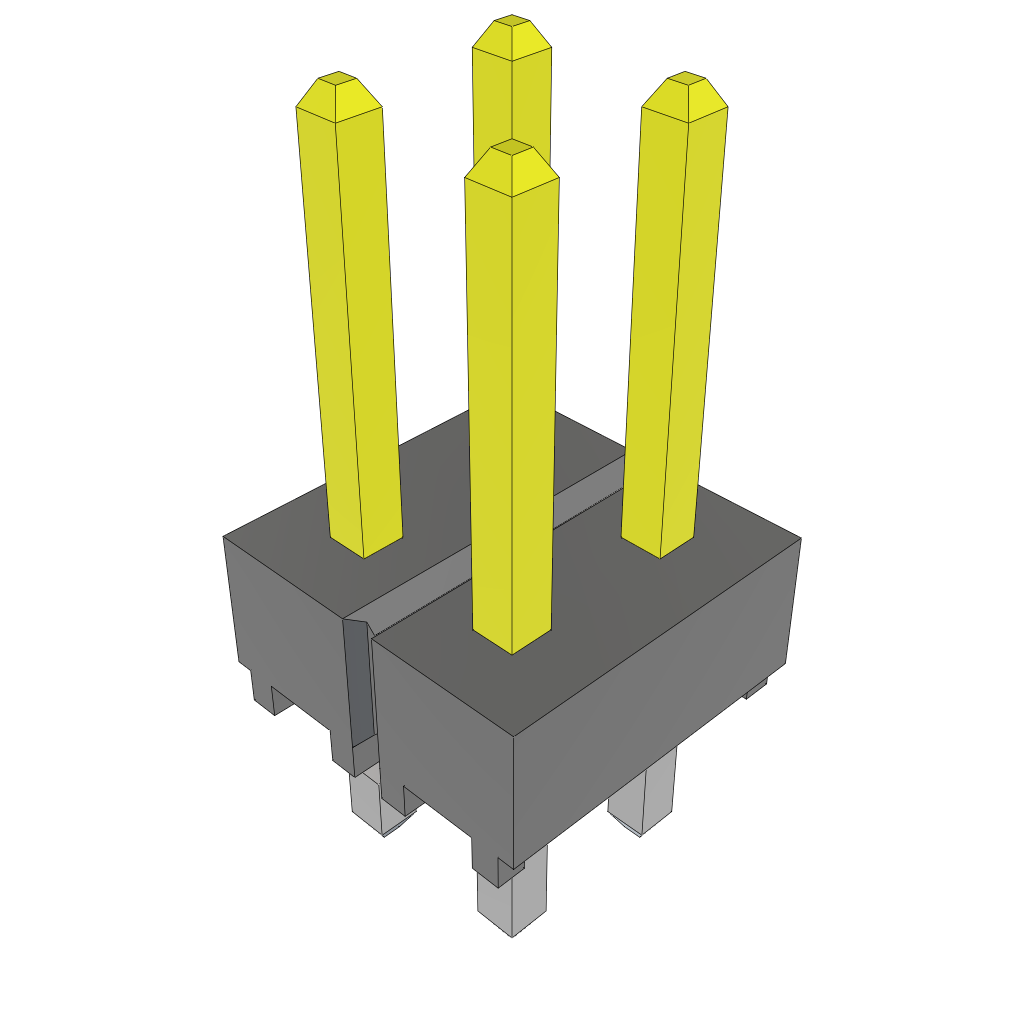 HTSW-102-07-S-D-LL by Samtec