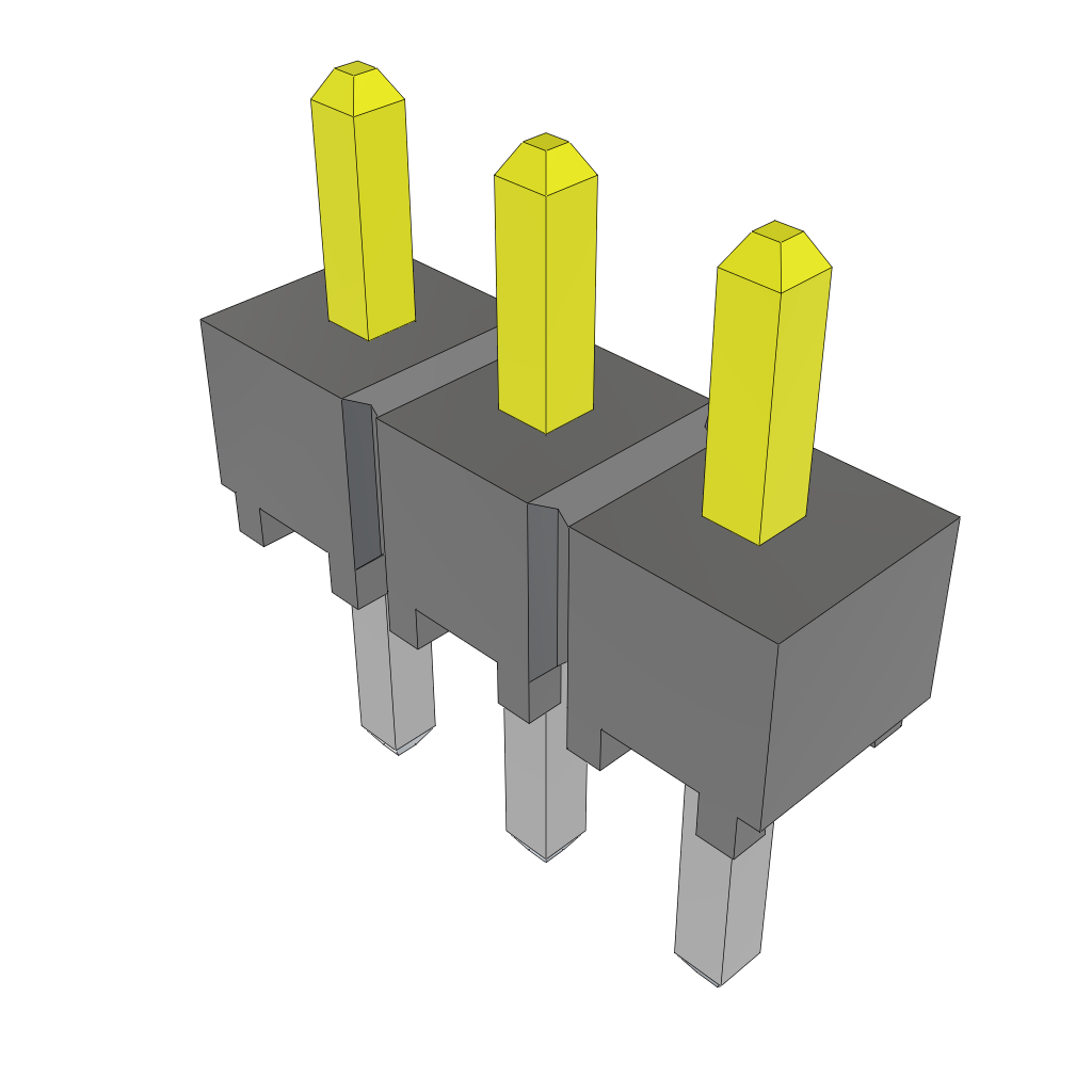 All Parts Power Products Batteries and Accessories Accessories Battery Housings-Cradles HTSW-103-05-F-S by Samtec