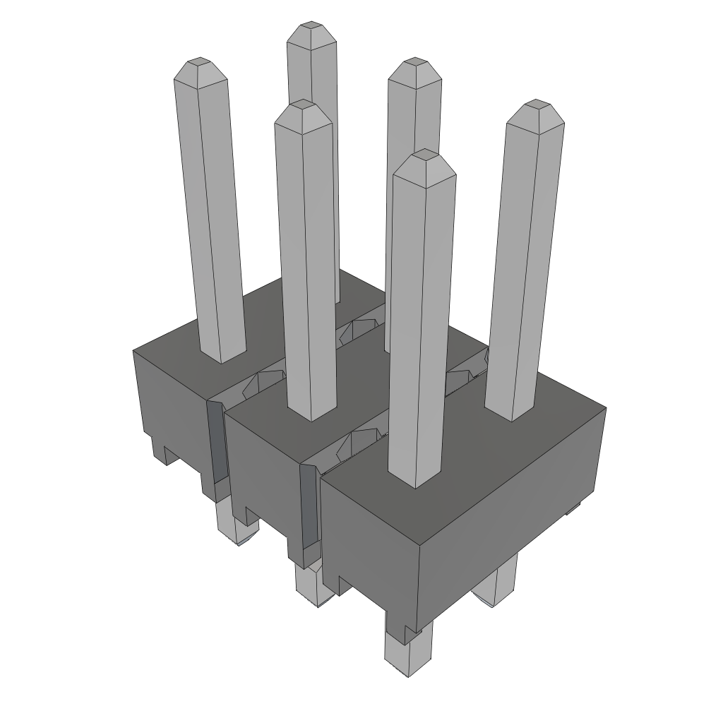 HTSW-103-07-T-D-LL by Samtec