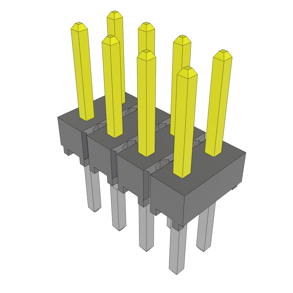 HTSW-104-08-S-D-LL by Samtec