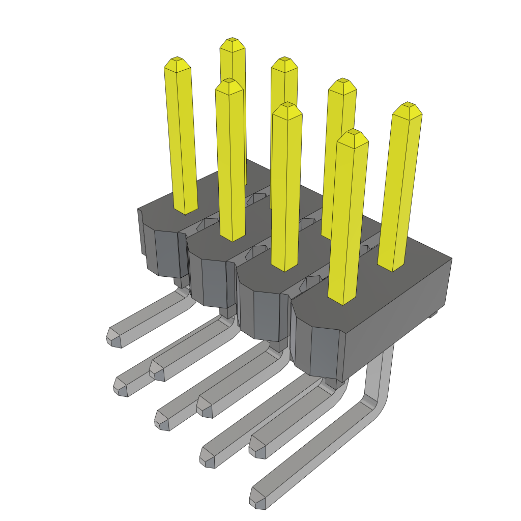 HTSW-104-08-SS-D-RA by Samtec