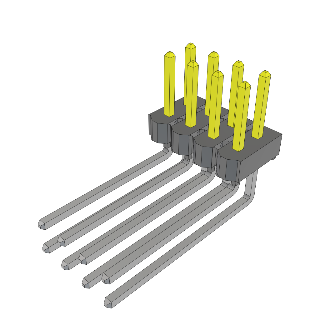 HTSW-104-11-L-D-RA by Samtec