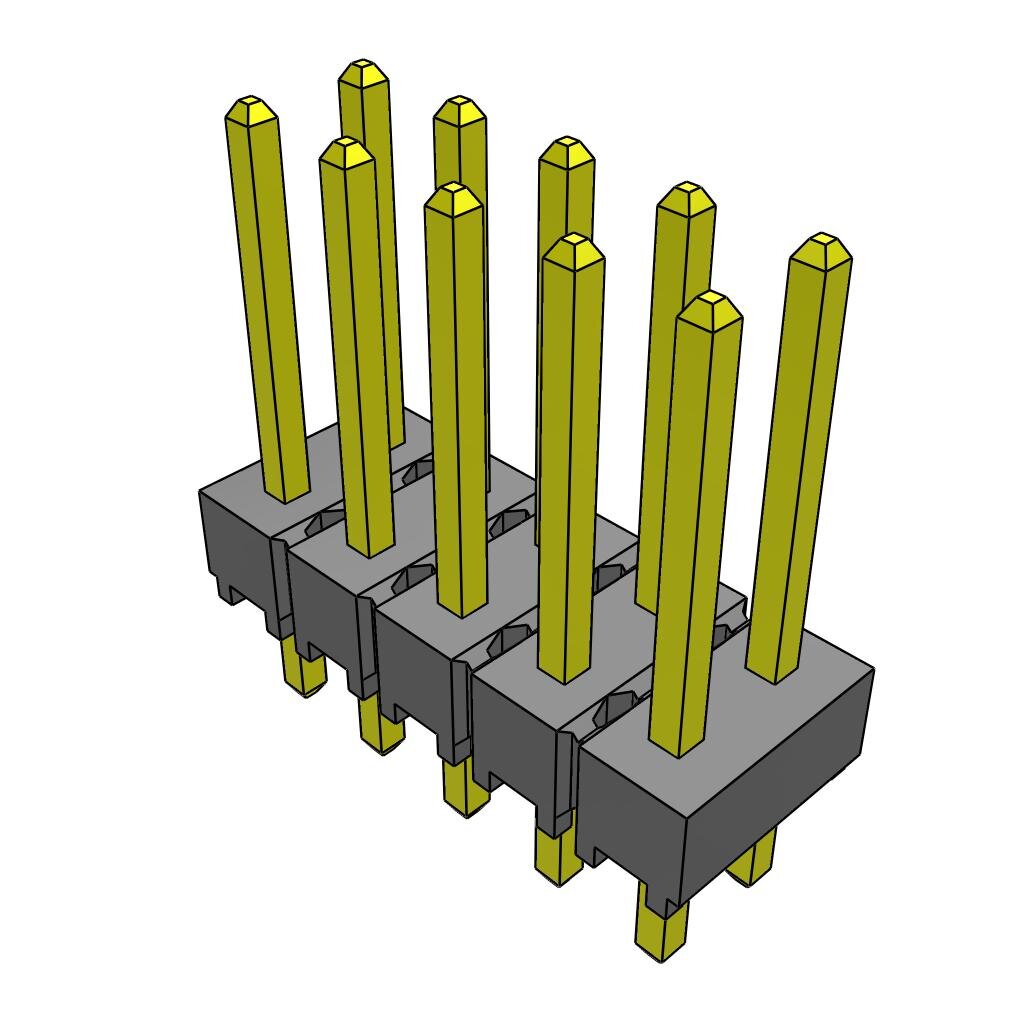 HTSW-105-14-S-D-LL by Samtec