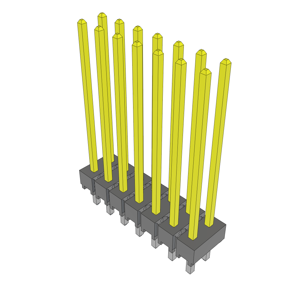 Headers & Wire Housings HTSW-107-18-F-D by Samtec