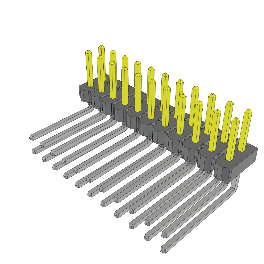 HTSW-111-10-L-D-RA by Samtec