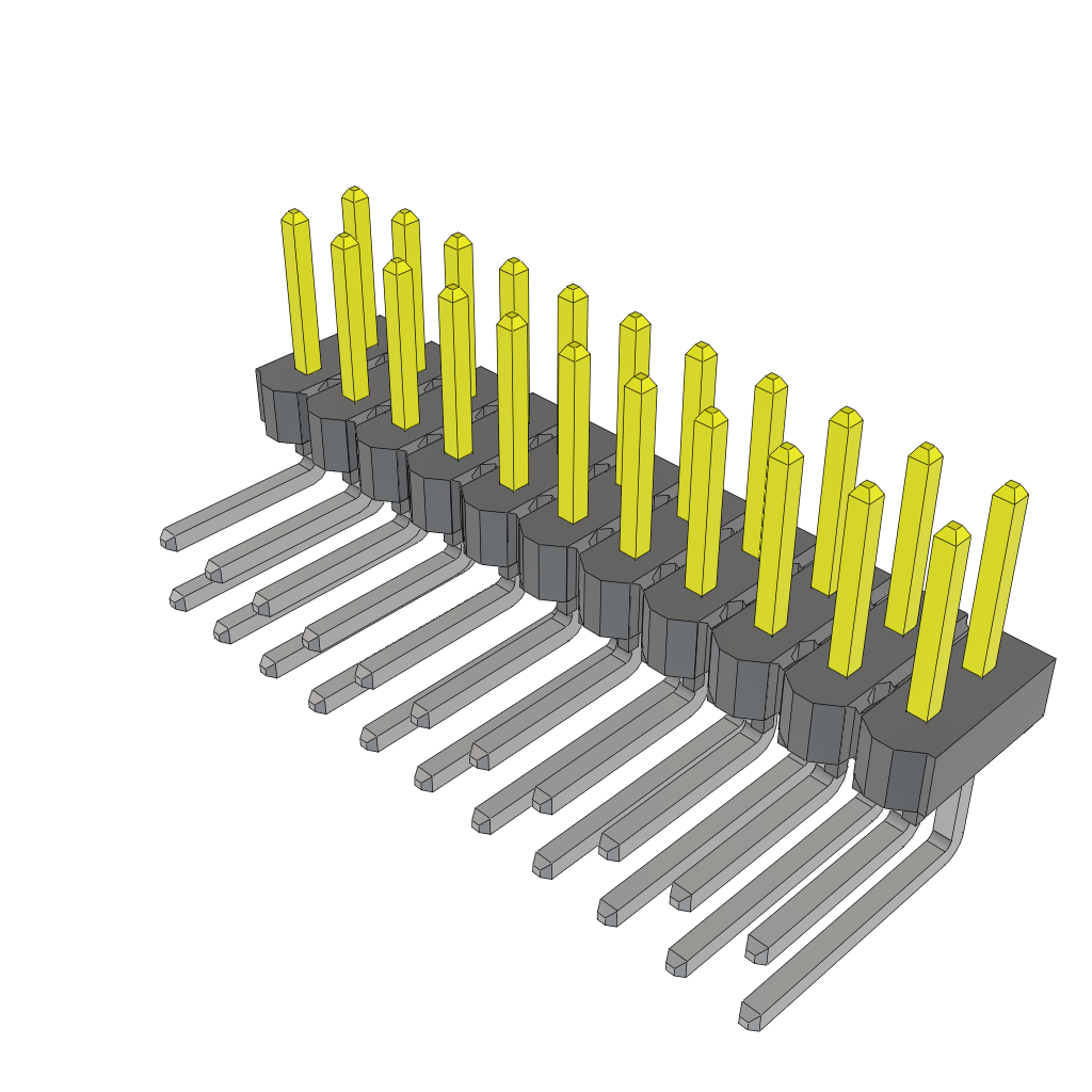 HTSW-111-22-L-D-RA by Samtec