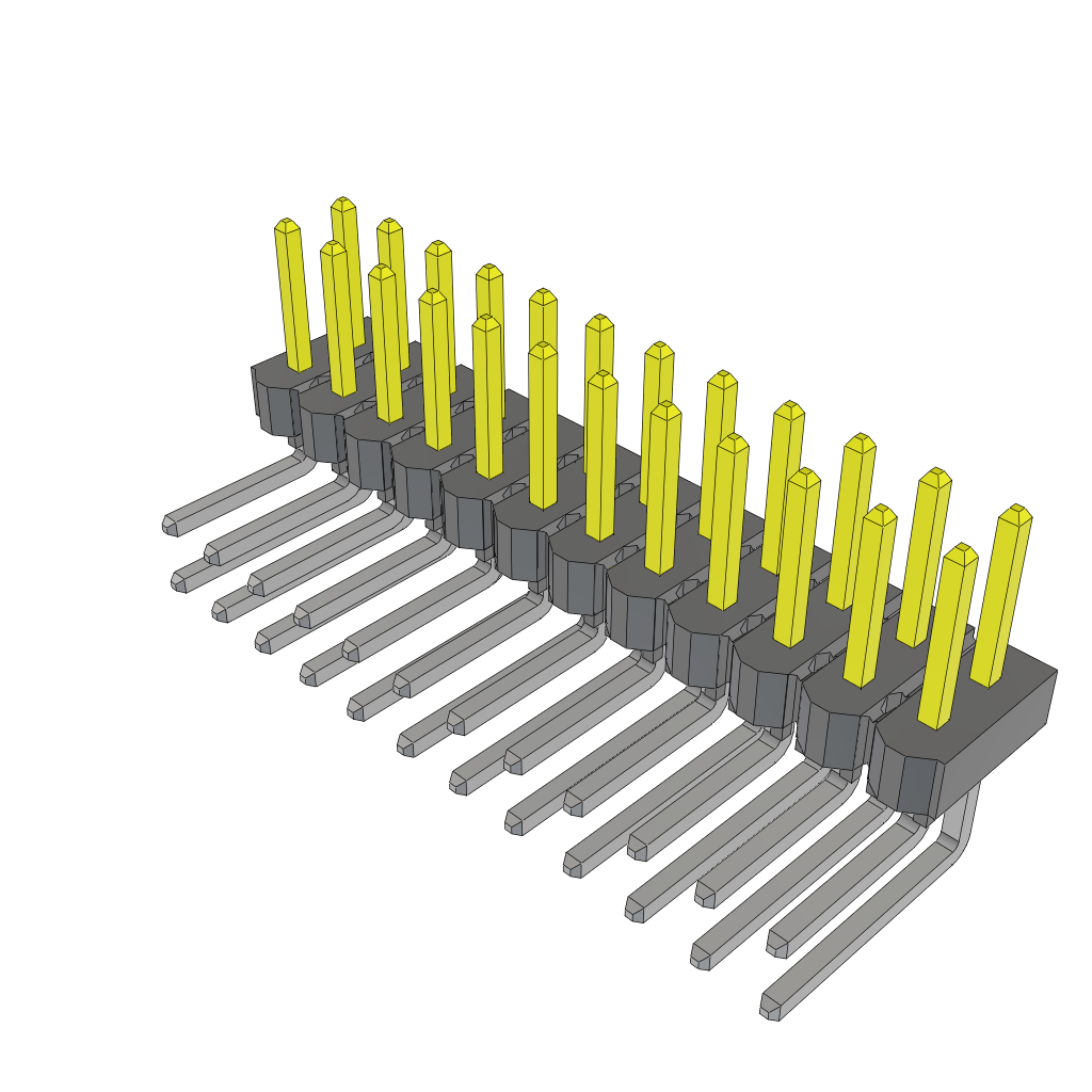 HTSW-112-22-S-D-RA by Samtec