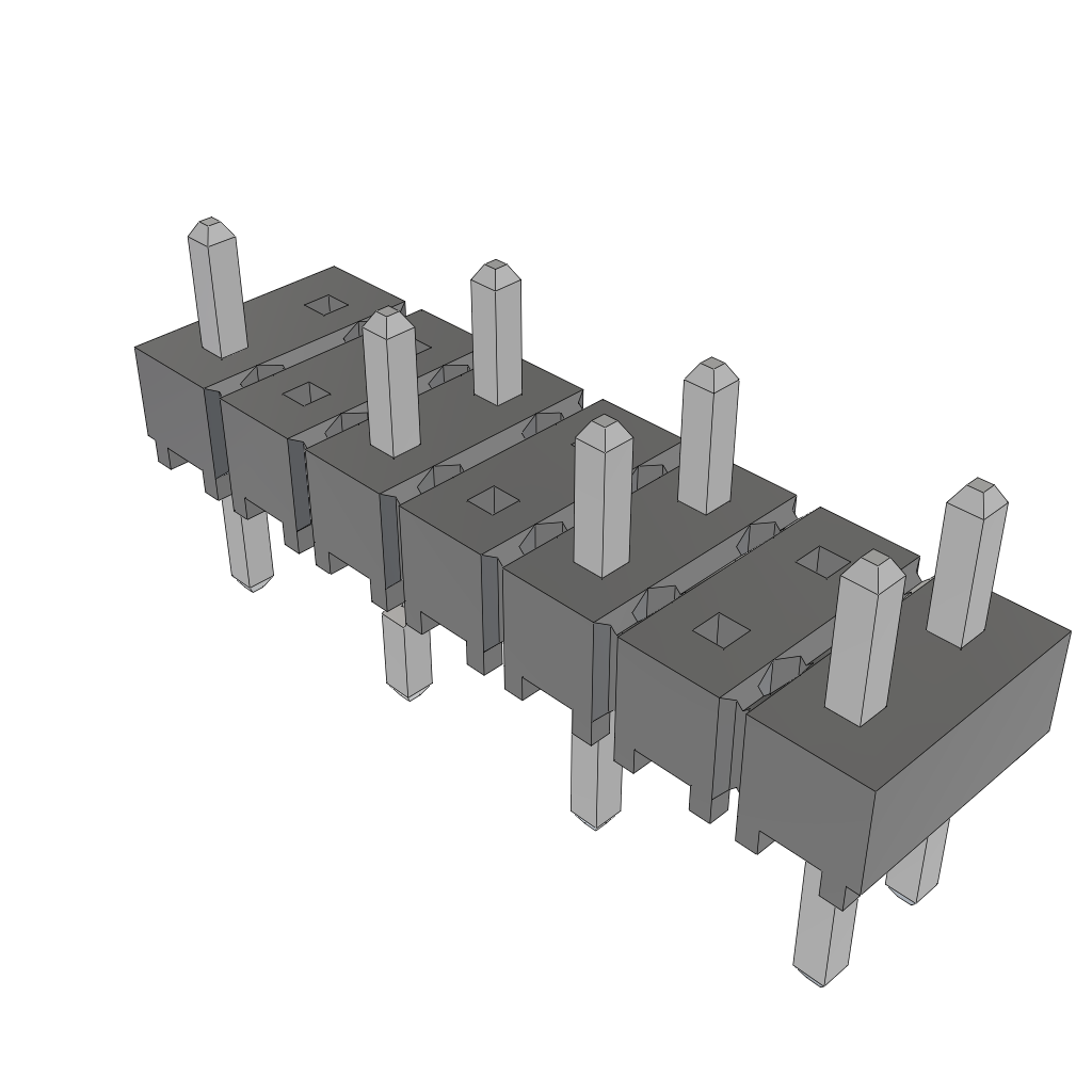 Headers & Wire Housings HTSW-204-05-T-D-LL-002 by Samtec
