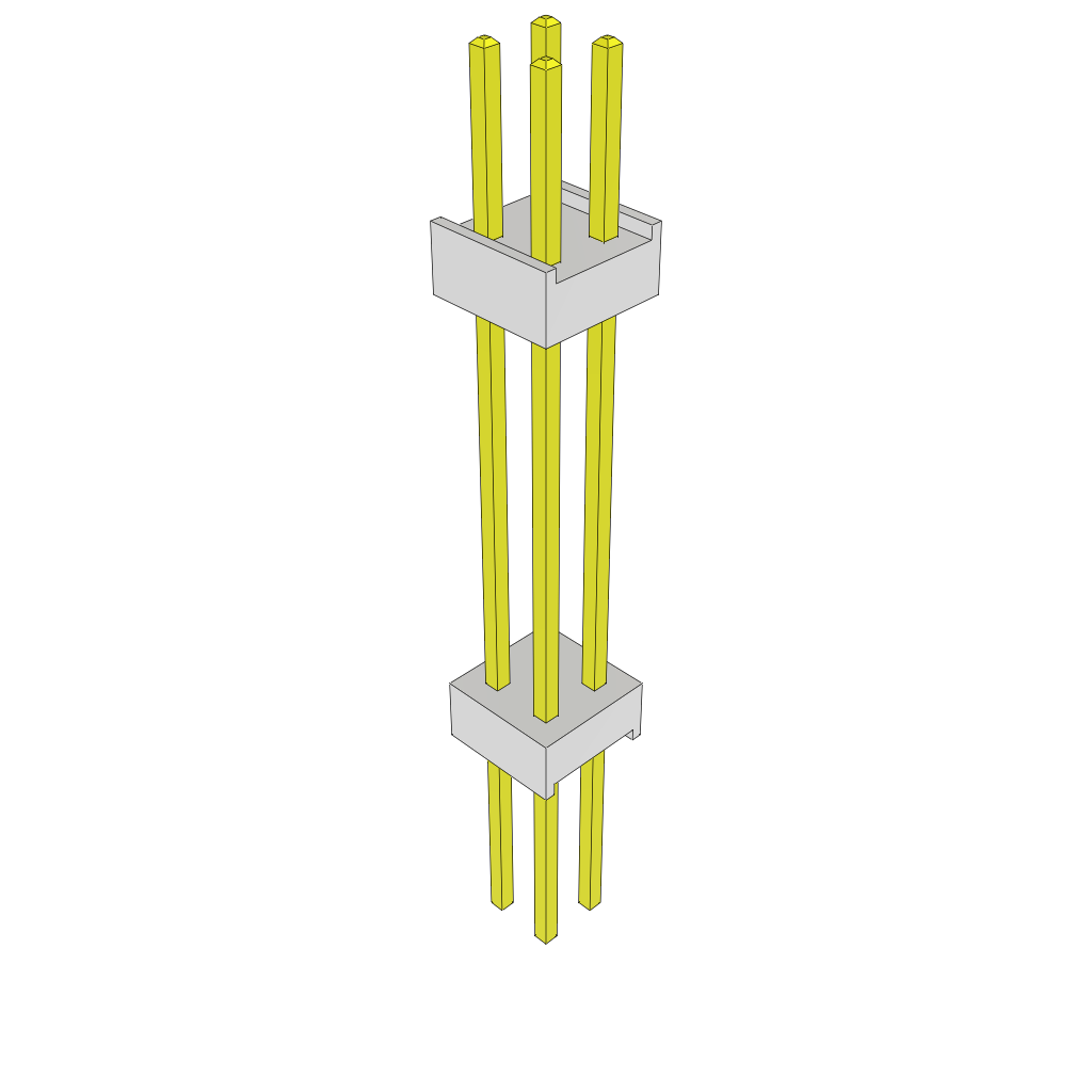 All Parts Connectors Backplane Connectors Hard Metric Connectors HW-02-14-G-D-834-368 by Samtec