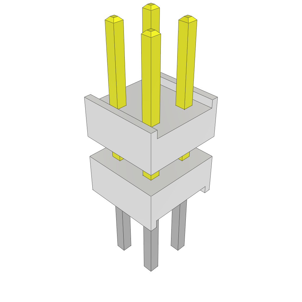 All Parts Connectors Smart Card Connectors HW-02-15-FM-D-255-200 by Samtec