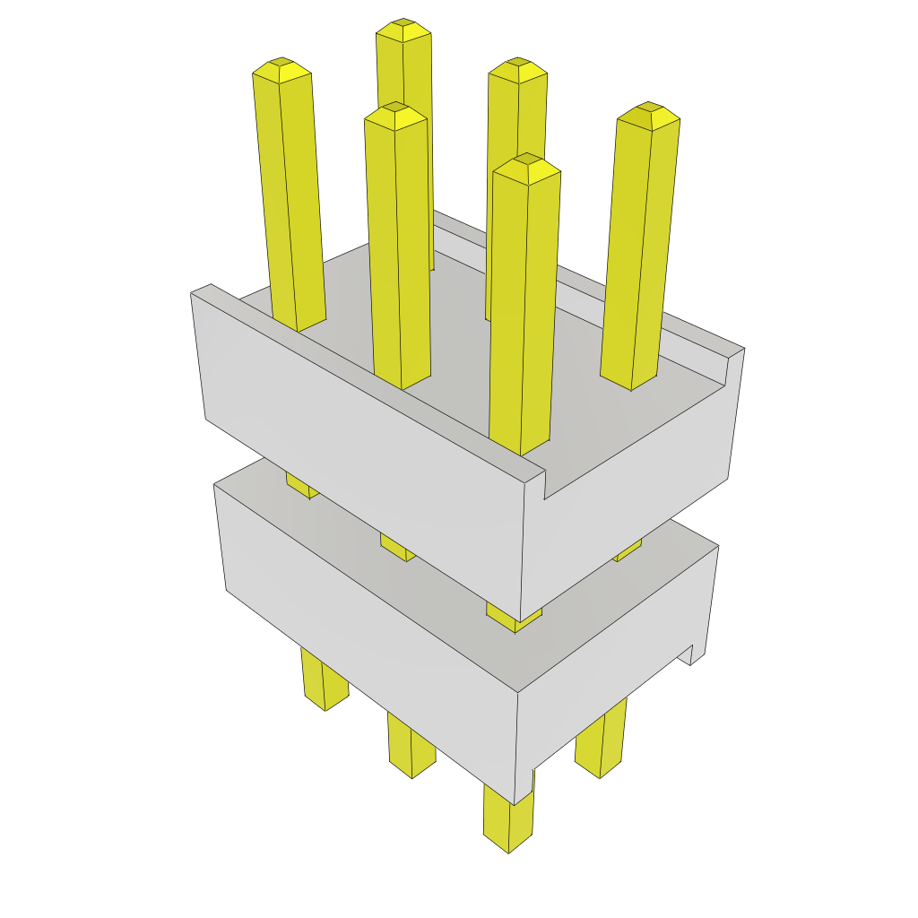 All Parts Connectors Backplane Connectors Hard Metric Connectors HW-03-08-G-D-256-118 by Samtec