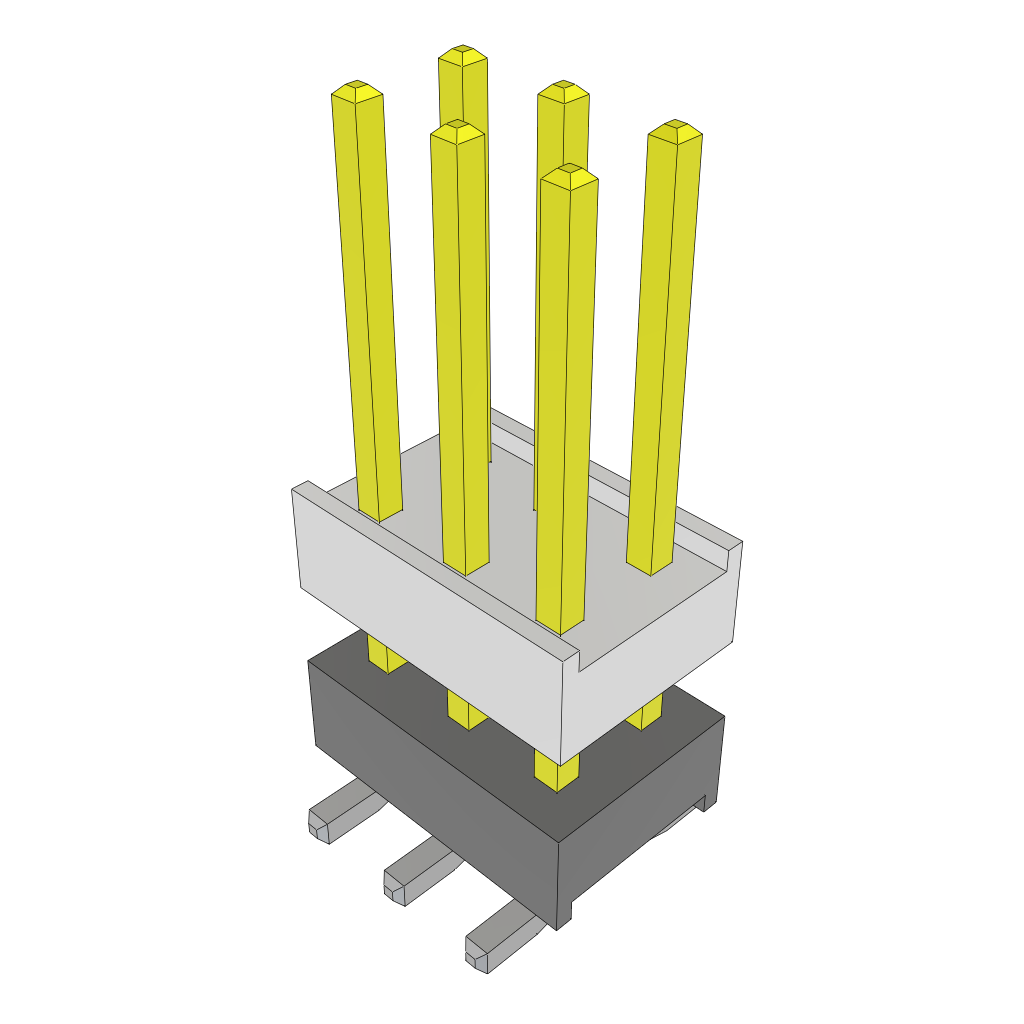 All Parts Connectors Backplane Connectors Hard Metric Connectors HW-03-09-F-D-330-SM by Samtec