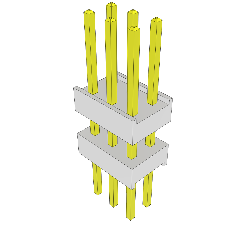 All Parts Connectors Backplane Connectors Hard Metric Connectors HW-03-10-G-D-307-236 by Samtec