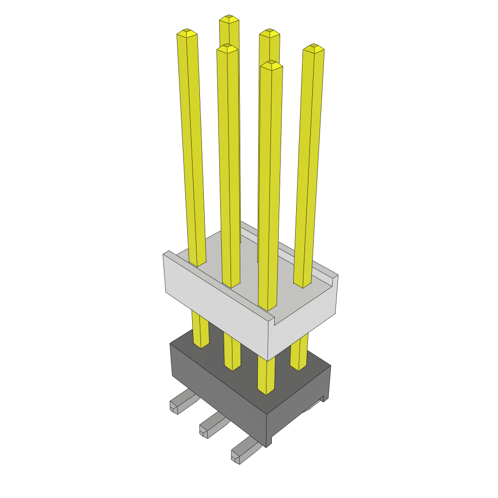 All Parts Connectors Backplane Connectors Hard Metric Connectors HW-03-11-L-D-395-SM by Samtec