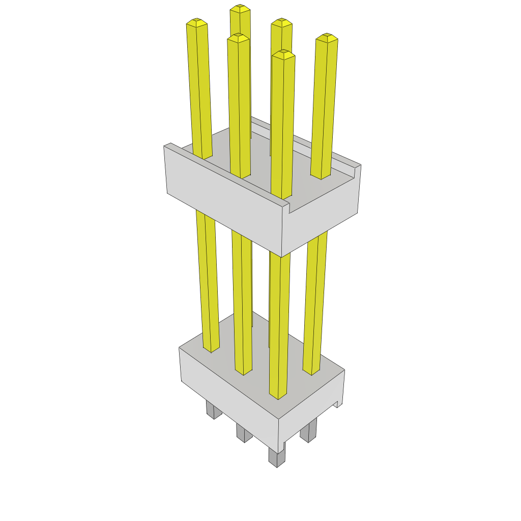 All Parts Connectors Backplane Connectors Hard Metric Connectors HW-03-11-L-D-586-110 by Samtec
