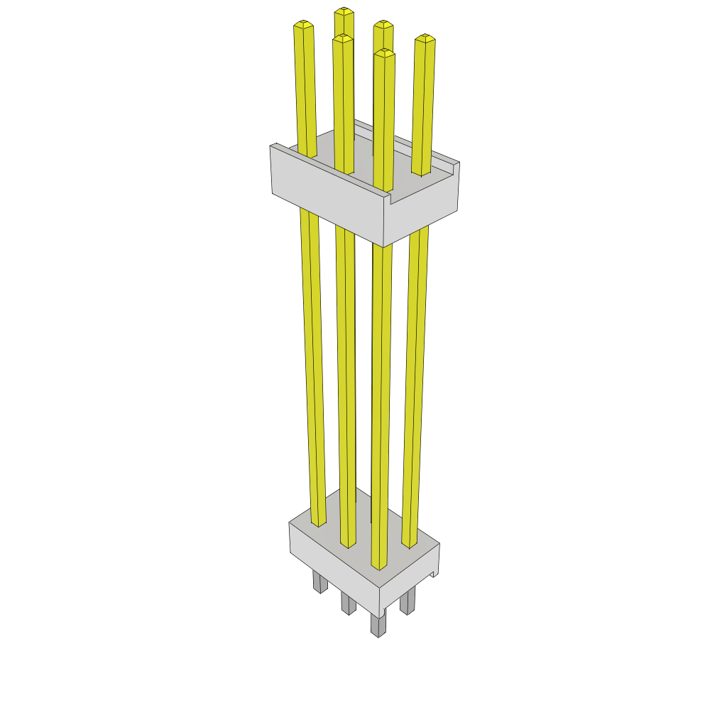 All Parts Connectors Backplane Connectors Hard Metric Connectors HW-03-14-F-D-1063-130 by Samtec