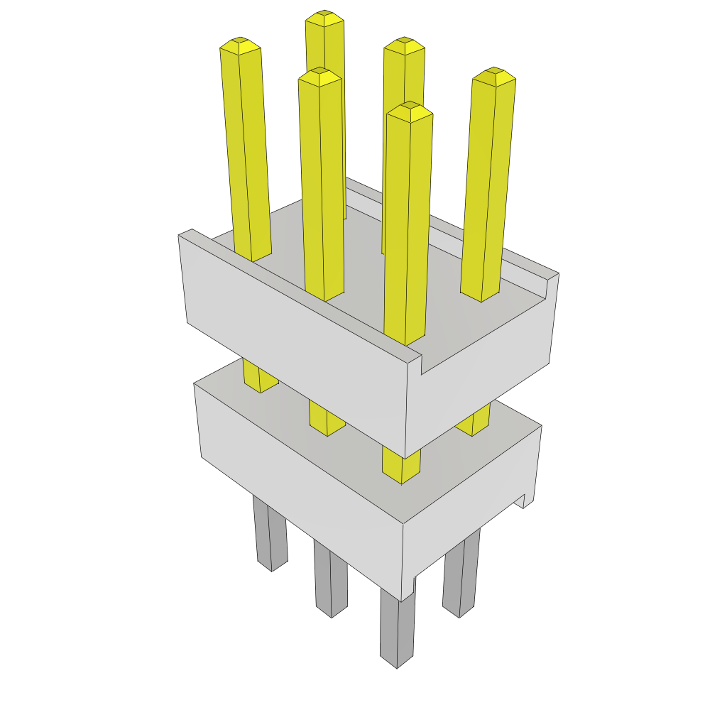 All Parts Connectors Smart Card Connectors HW-03-15-S-D-275-165 by Samtec