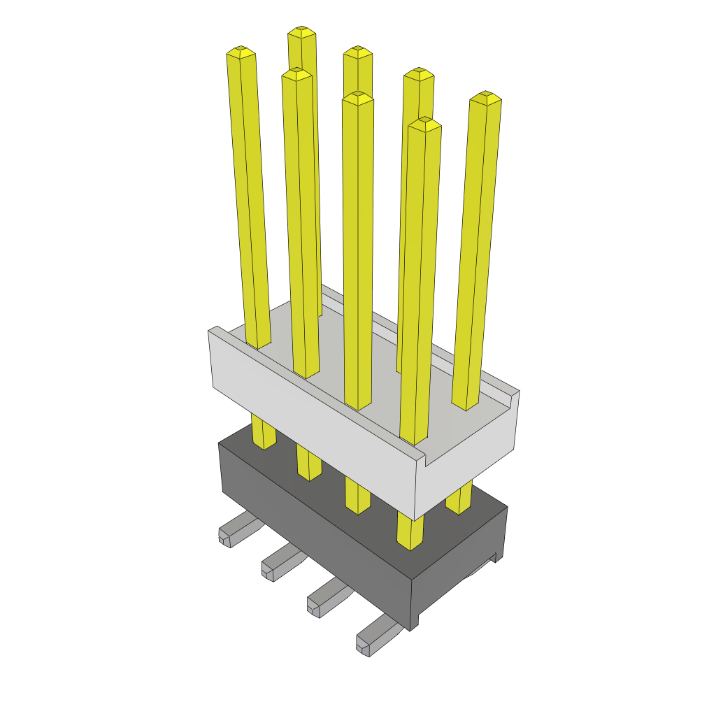 All Parts Connectors Backplane Connectors Hard Metric Connectors HW-04-10-F-D-355-SM-A by Samtec