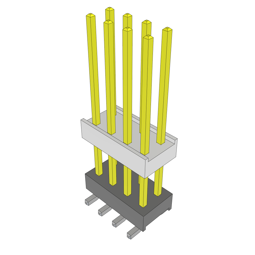 All Parts Connectors Backplane Connectors Hard Metric Connectors HW-04-12-L-D-475-SM by Samtec