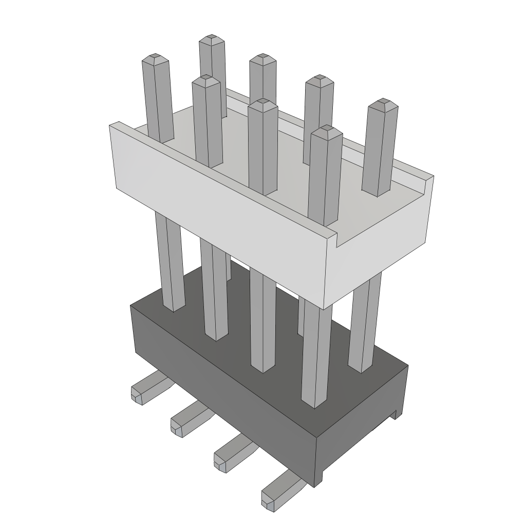 All Parts Connectors Backplane Connectors Hard Metric Connectors HW-04-15-TM-D-465-SM by Samtec
