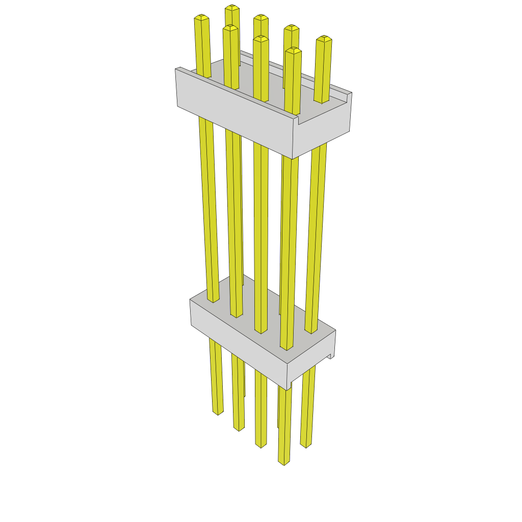 All Parts Connectors Backplane Connectors Hard Metric Connectors HW-04-19-G-D-820-376 by Samtec