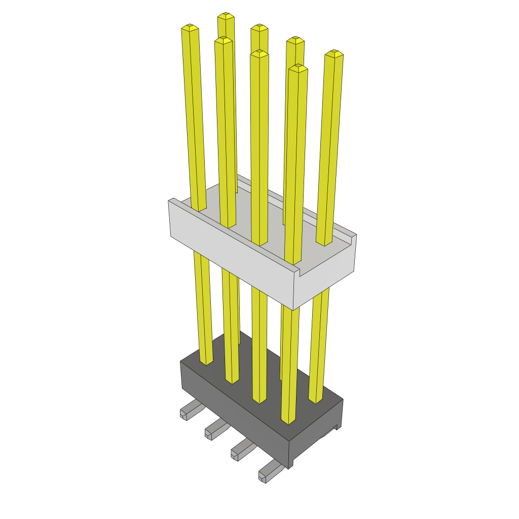 All Parts Connectors Backplane Connectors Hard Metric Connectors HW-04-20-L-D-650-SM by Samtec