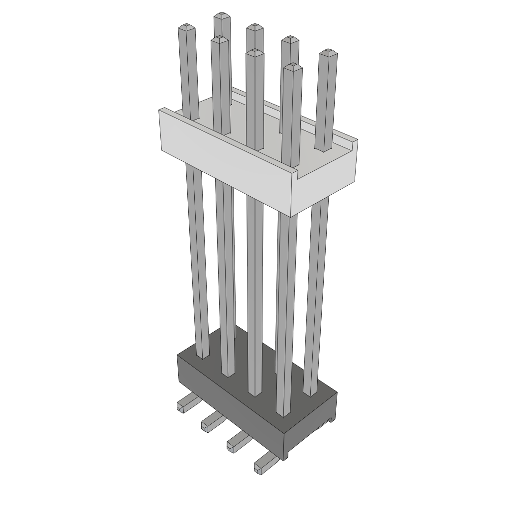 All Parts Connectors Backplane Connectors Hard Metric Connectors HW-04-20-T-D-874-SM by Samtec