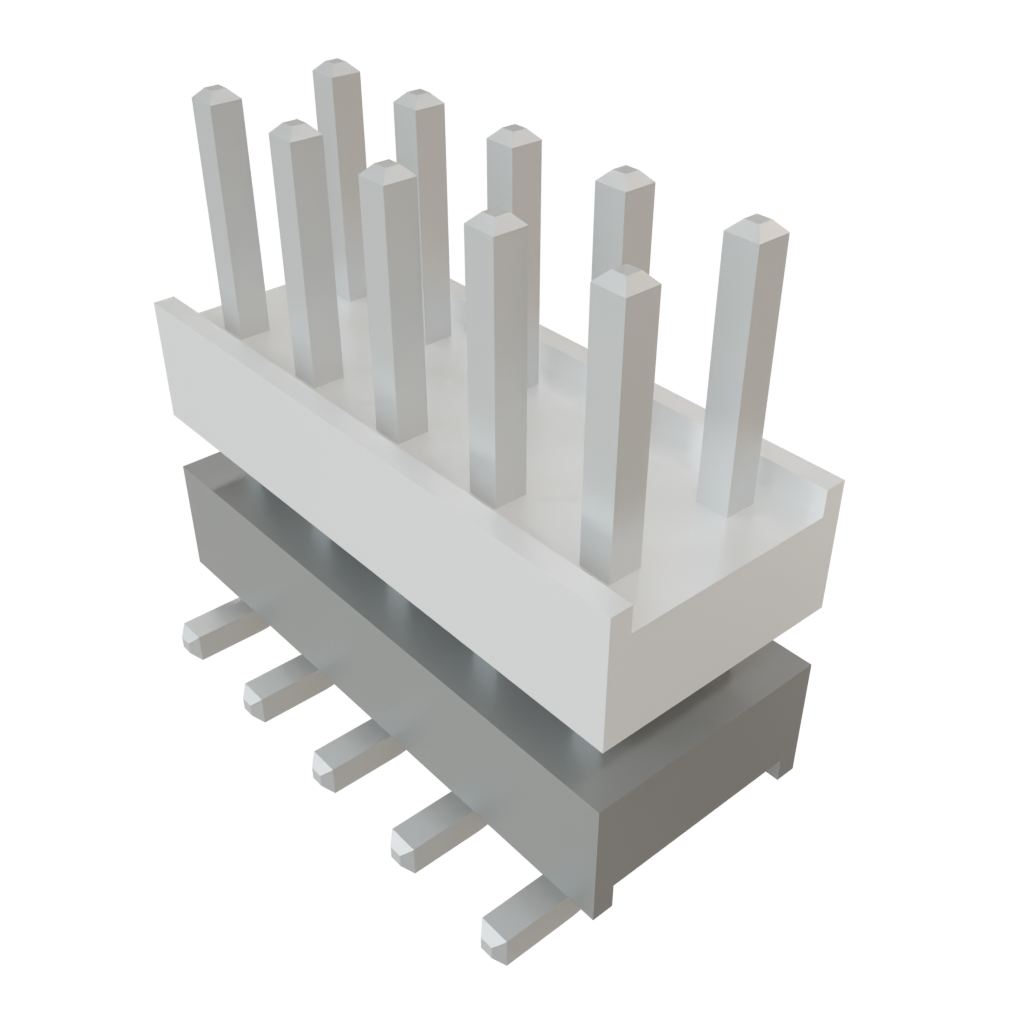 All Parts Connectors Backplane Connectors Hard Metric Connectors HW-05-08-T-D-300-SM by Samtec
