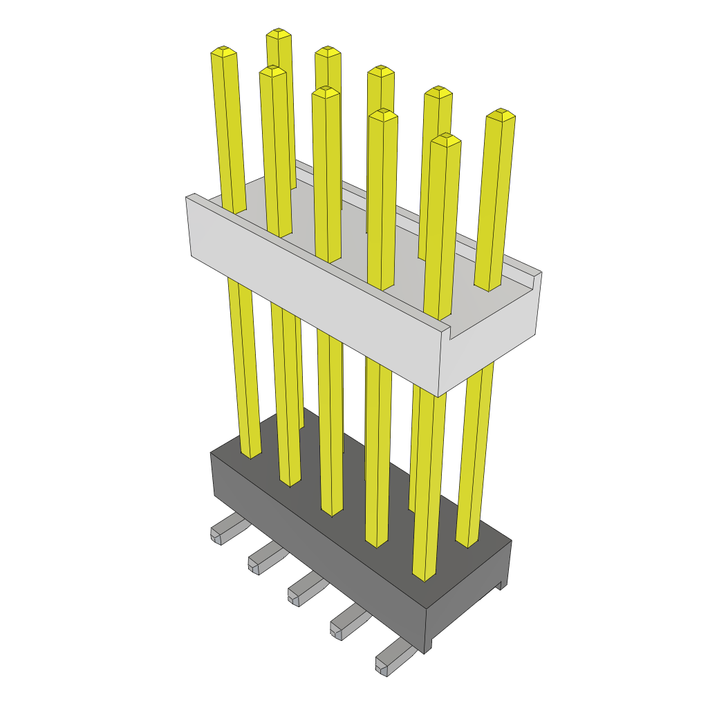 Board to Board & Mezzanine Connectors HW-05-11-S-D-640-SM by Samtec