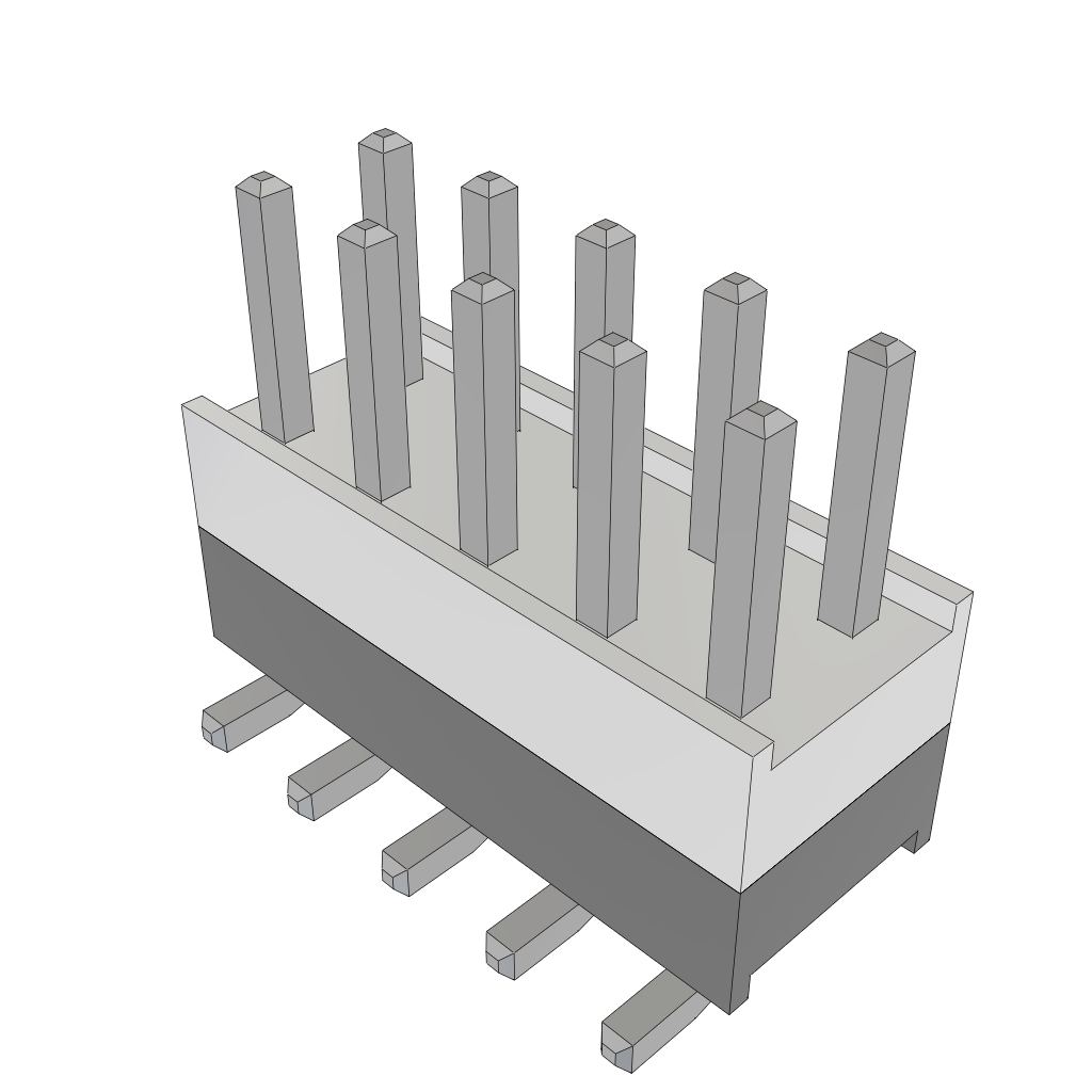 All Parts Connectors Backplane Connectors Hard Metric Connectors HW-05-17-T-D-250-SM by Samtec