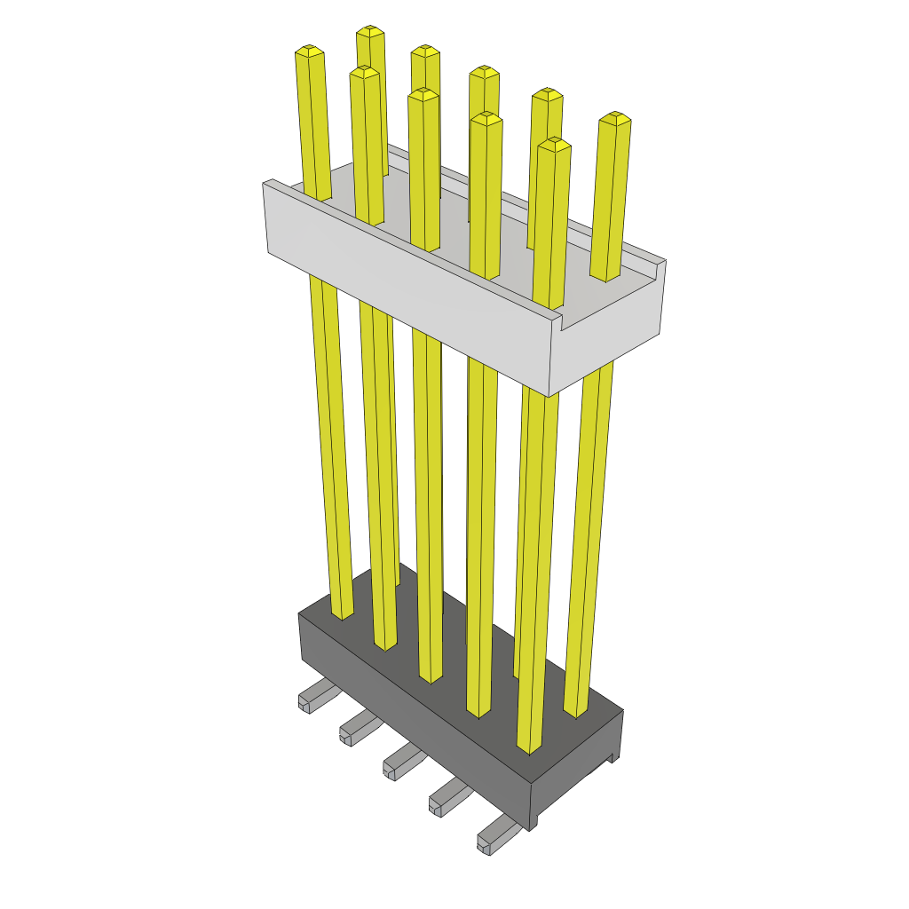 Board to Board & Mezzanine Connectors HW-05-20-S-D-886-SM by Samtec