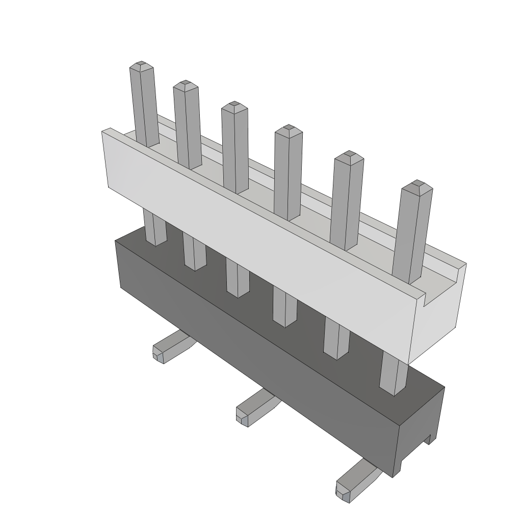 All Parts Connectors Backplane Connectors Hard Metric Connectors HW-06-08-T-S-354-SM by Samtec