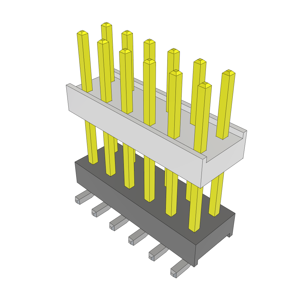 All Parts Connectors Backplane Connectors Hard Metric Connectors HW-06-09-S-D-475-SM-A by Samtec