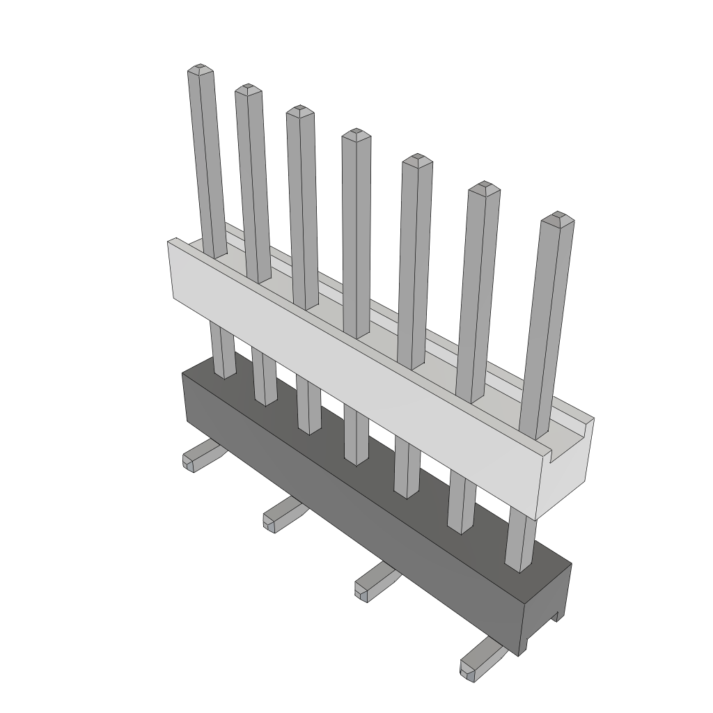 All Parts Connectors Backplane Connectors Hard Metric Connectors HW-07-09-T-S-393-SM by Samtec