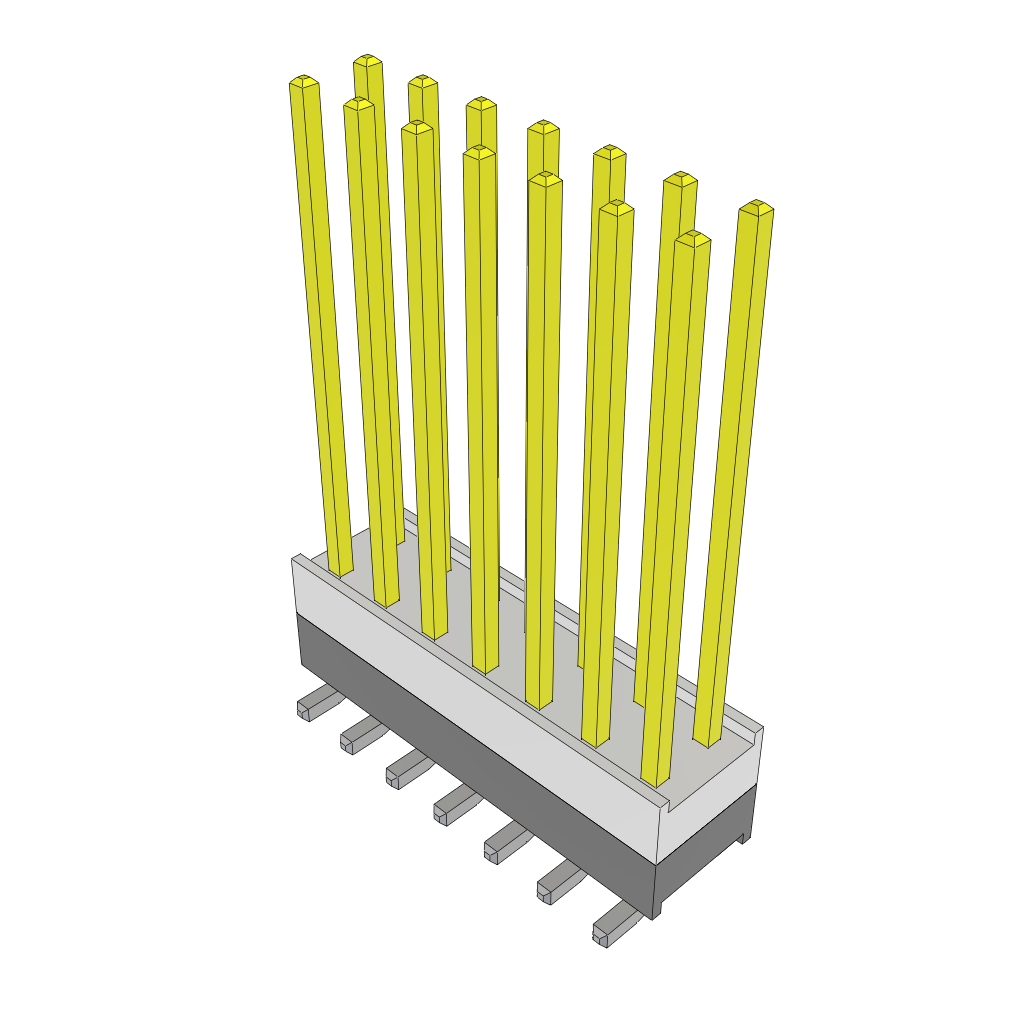 Board to Board & Mezzanine Connectors HW-07-12-L-D-250-SM-A by Samtec