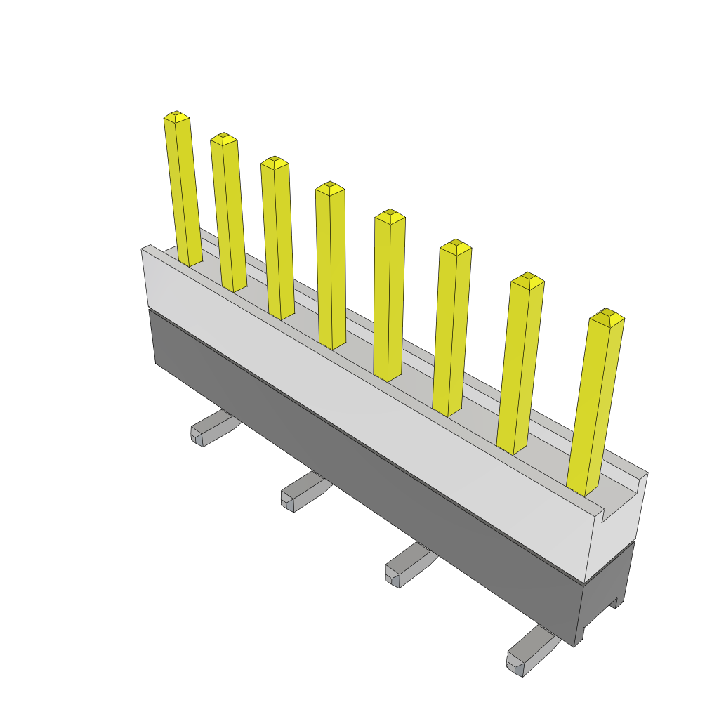 All Parts Connectors Smart Card Connectors HW-08-08-F-S-255-SM by Samtec