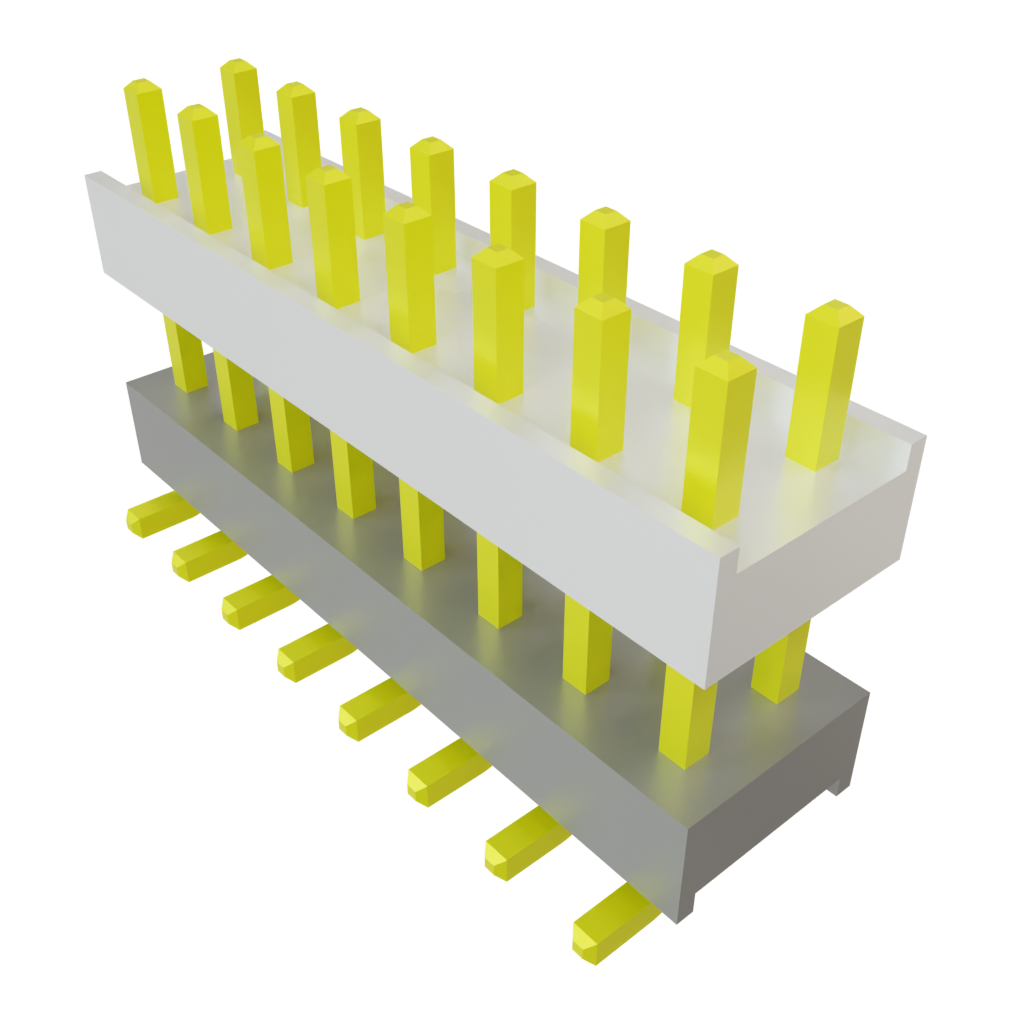 All Parts Connectors Backplane Connectors Hard Metric Connectors HW-08-08-G-D-375-SM-A by Samtec