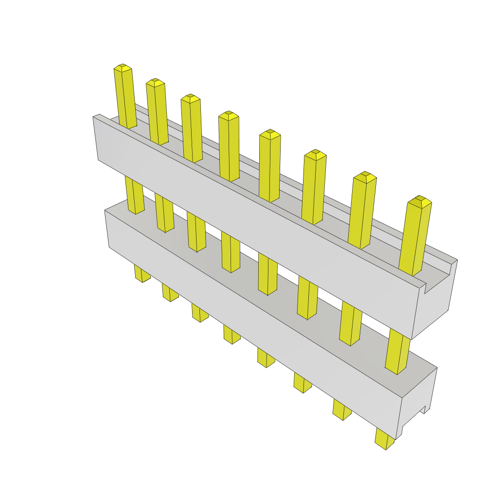 All Parts Connectors Smart Card Connectors HW-08-08-G-S-325-095 by Samtec