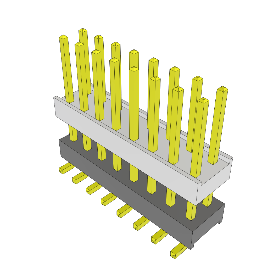 Board to Board & Mezzanine Connectors HW-08-09-G-D-380-SM by Samtec