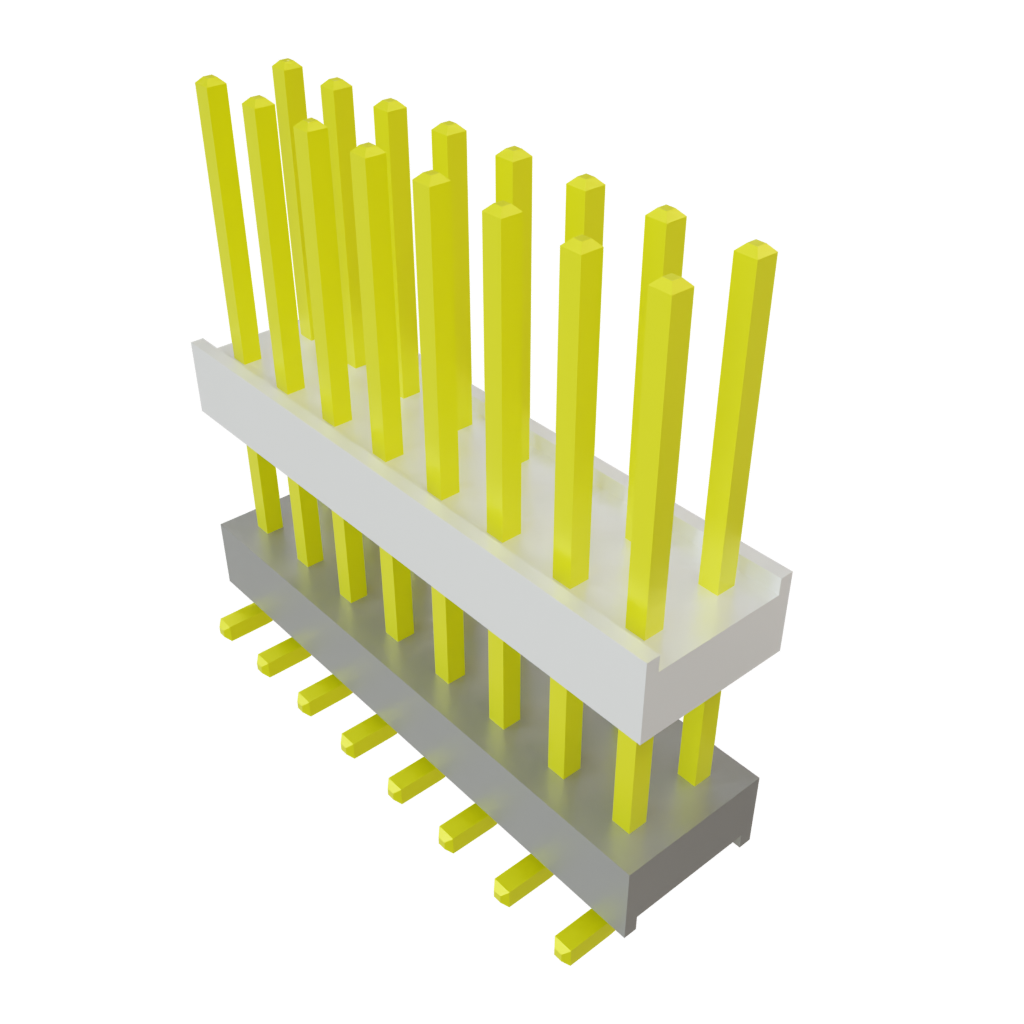 All Parts Connectors Backplane Connectors Hard Metric Connectors HW-08-10-G-D-433-SM-A by Samtec