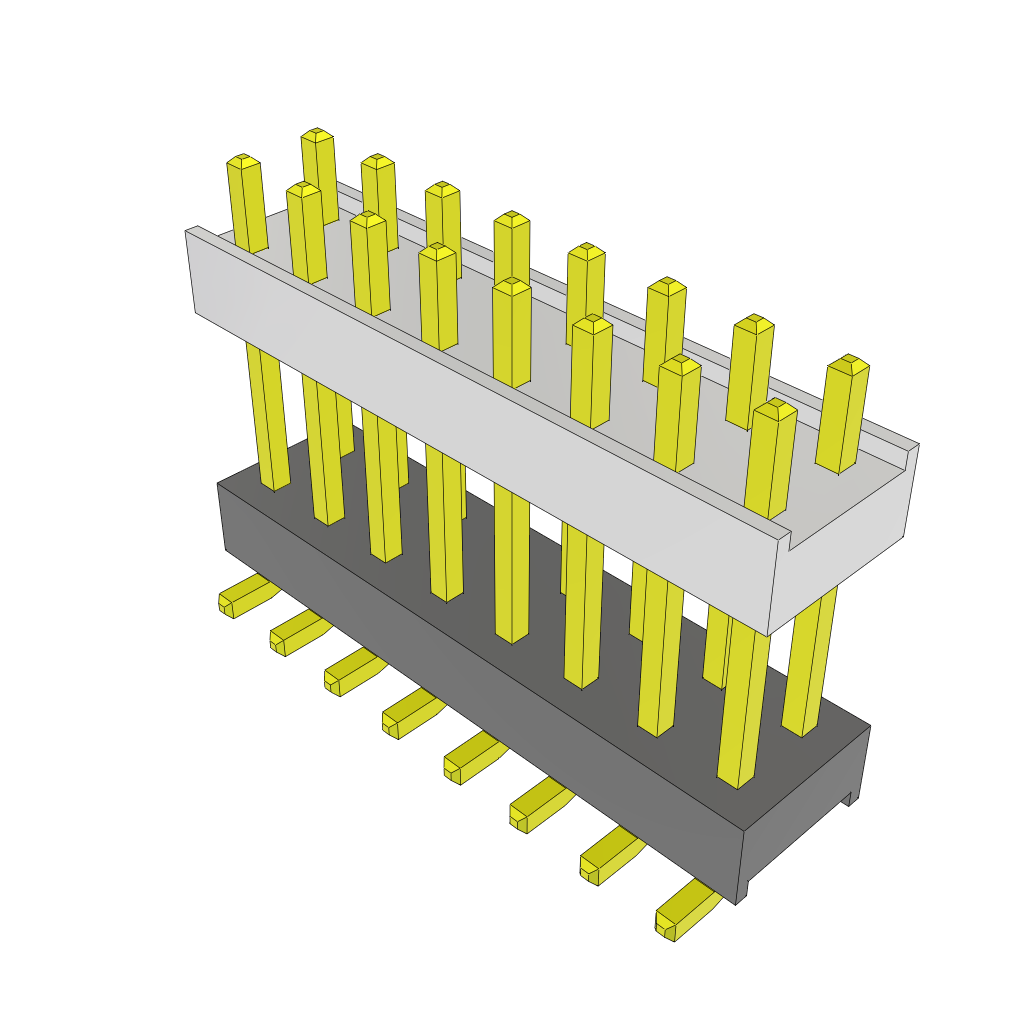 All Parts Connectors Backplane Connectors Hard Metric Connectors HW-08-15-G-D-480-SM-A by Samtec