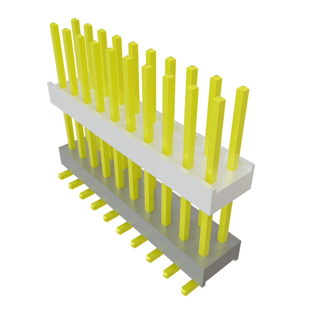 All Parts Connectors Backplane Connectors Hard Metric Connectors HW-10-10-G-D-500-SM by Samtec