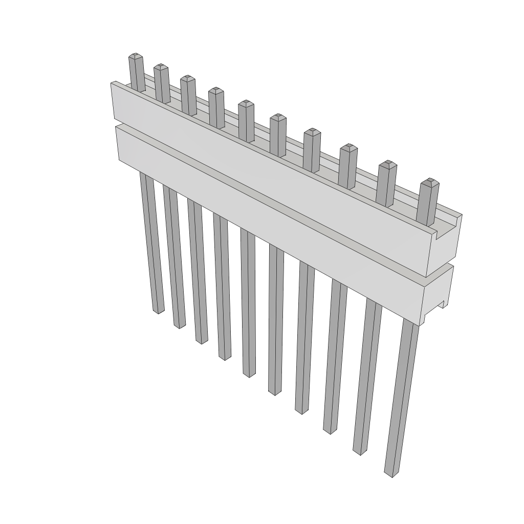 All Parts Connectors Backplane Connectors Hard Metric Connectors HW-10-10-T-S-223-530 by Samtec
